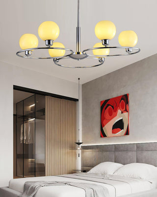 Mitzi Estee Contemporary Iron Chandelier