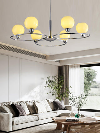 Mitzi Estee Contemporary Iron Chandelier