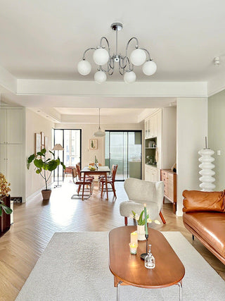 Mitzi Estee Modern Iron Chandelier