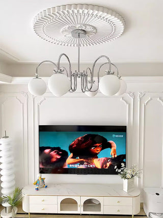 Mitzi Estee Modern Iron Chandelier