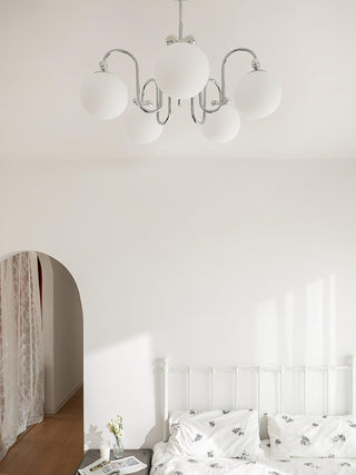 Mitzi Estee Modern Iron Chandelier