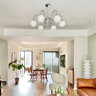 Mitzi Estee Modern Iron Chandelier