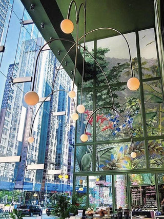 Mobile Minimalist Iron Chandelier