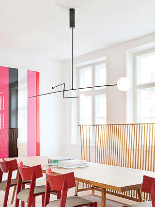 Mobile Minimalist Iron Chandelier