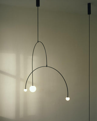 Mobile Minimalist Iron Chandelier