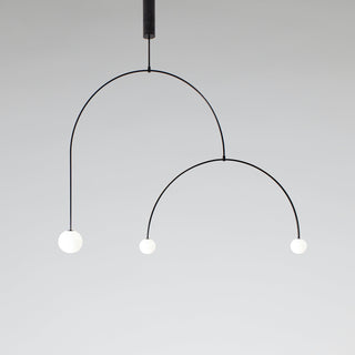Mobile Minimalist Iron Chandelier