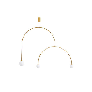 Mobile Minimalist Iron Chandelier