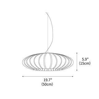 Modern Maranga Modern Plastic Pendant Light