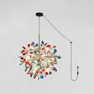 Orion Colorful Acrylic Chandelier