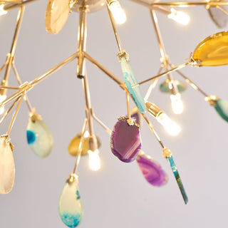 Orion Colorful Acrylic Chandelier