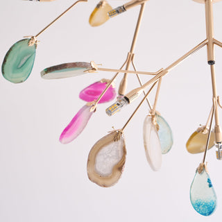 Orion Colorful Acrylic Chandelier