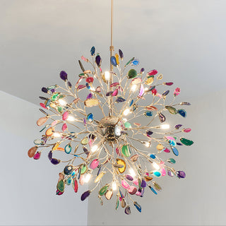 Orion Colorful Acrylic Chandelier