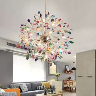 Orion Colorful Acrylic Chandelier