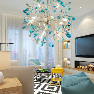 Orion Colorful Acrylic Chandelier