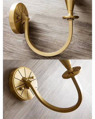 Charleston Contemporary Brass Wall Sconce