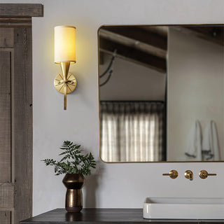 Charleston Contemporary Brass Wall Sconce