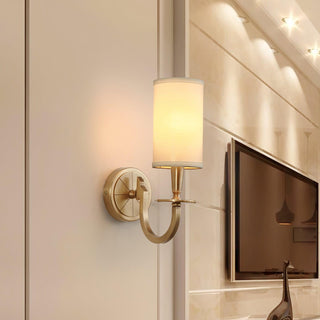 Charleston Contemporary Brass Wall Sconce