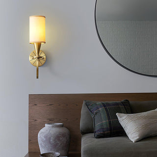Charleston Contemporary Brass Wall Sconce