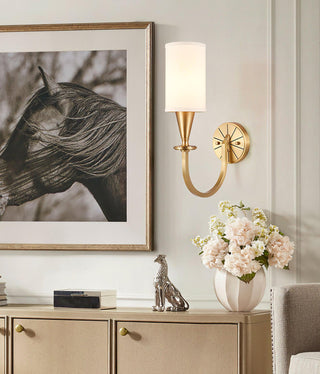 Charleston Contemporary Brass Wall Sconce