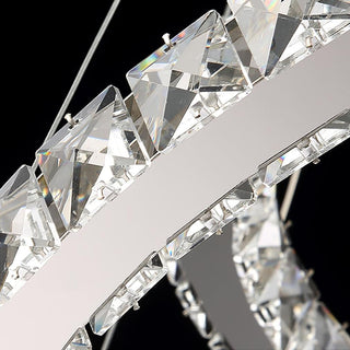 Modern Crystal Double C Luxury K9 Crystal Chandelier
