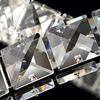 Modern Crystal Double C Luxury K9 Crystal Chandelier