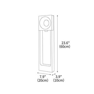 Solis Modern Aluminum Garden Light