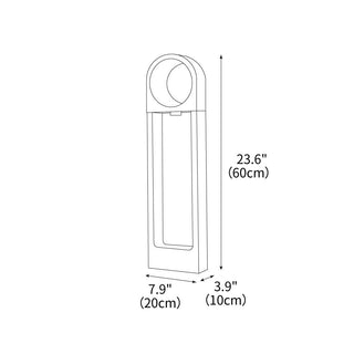 Solis Modern Aluminum Garden Light
