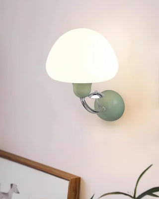 Molly Mushroom Natural Iron Wall Light