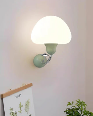 Molly Mushroom Natural Iron Wall Light