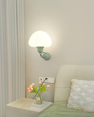 Molly Mushroom Natural Iron Wall Light