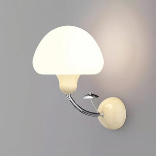 Molly Mushroom Natural Iron Wall Light