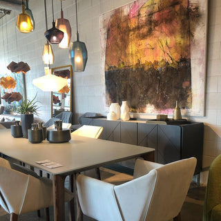 Moon Artisan Glass Cluster Pendant Light