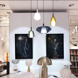 Moon Artisan Glass Cluster Pendant Light