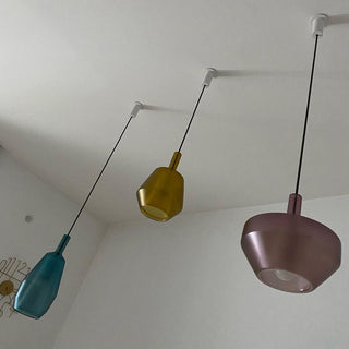 Moon Artisan Glass Cluster Pendant Light