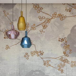 Moon Artisan Glass Cluster Pendant Light