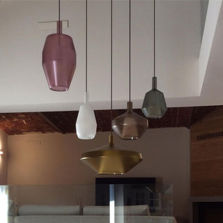 Moon Artisan Glass Cluster Pendant Light