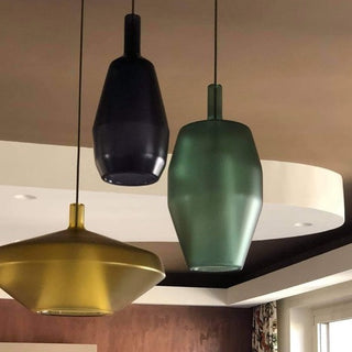 Moon Artisan Glass Cluster Pendant Light