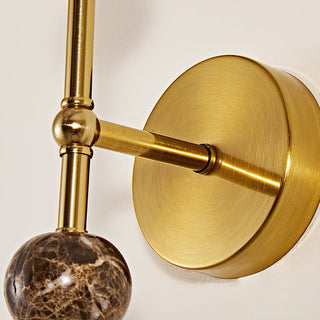 Elowen Modern Stone & Glass Wall Sconce