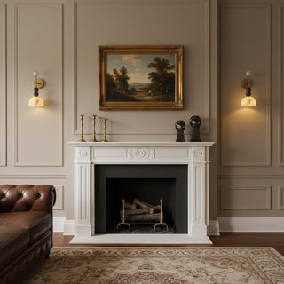 Elowen Modern Stone & Glass Wall Sconce