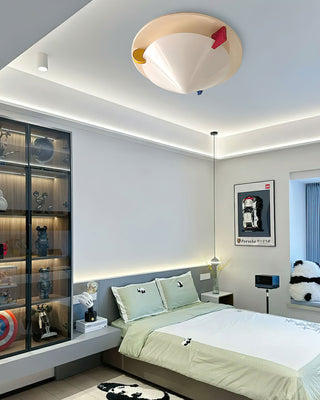 Mondrian Modern Metal Ceiling Light 17.7