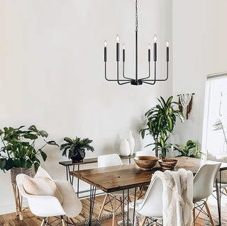 Monroe Farmhouse Brass Chandelier