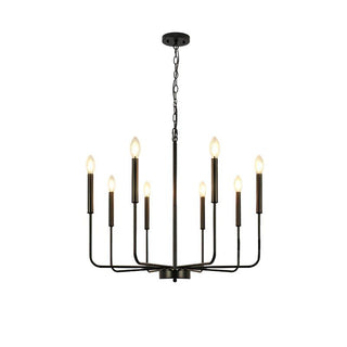 Monroe Farmhouse Brass Chandelier