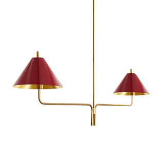 Monroe Modern Red Pendant Light