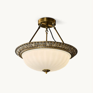 Montego Antique Brass Pendant Light