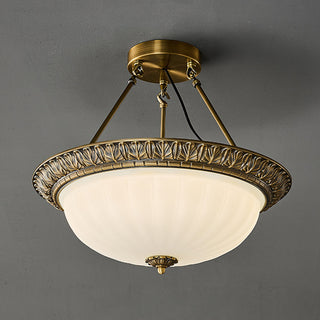 Montego Antique Brass Pendant Light