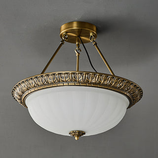 Montego Antique Brass Pendant Light