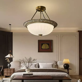 Montego Antique Brass Pendant Light