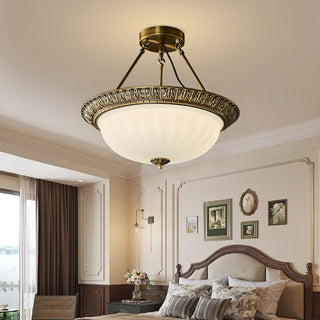 Montego Antique Brass Pendant Light