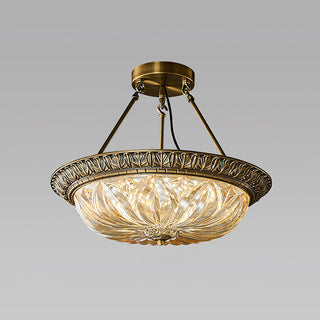 Montego Antique Brass Pendant Light