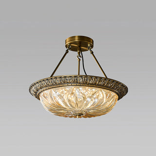 Montego Antique Brass Pendant Light